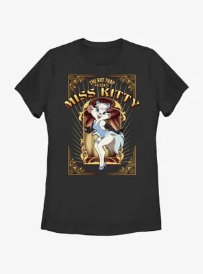 Disney The Great Mouse Detective Miss Kitty Poster Womens T-Shirt