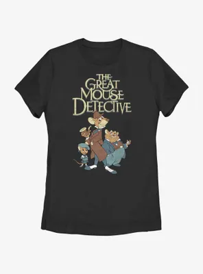 Disney The Great Mouse Detective Mousey Trio Womens T-Shirt
