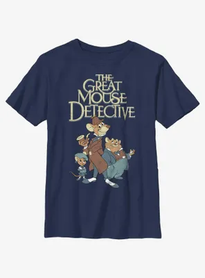 Disney The Great Mouse Detective Mousey Trio Youth T-Shirt