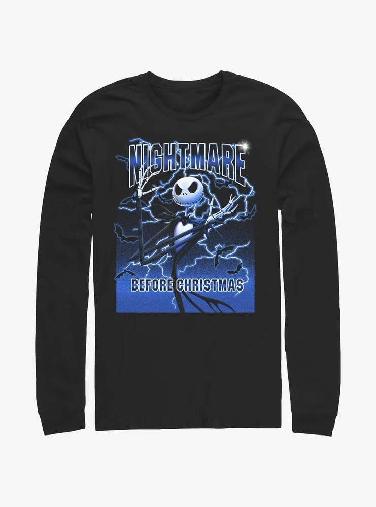 Disney The Nightmare Before Christmas Electric Jack Long-Sleeve T-Shirt