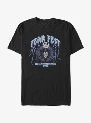 Disney The Nightmare Before Christmas Jack Fear Fest 1993 T-Shirt