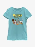 Disney Oliver & Company Who Let The Dogs Out Youth Girls T-Shirt