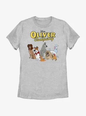 Disney Oliver & Company Who Let The Dogs Out Womens T-Shirt