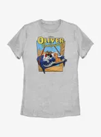 Disney Oliver & Company Piano Womens T-Shirt