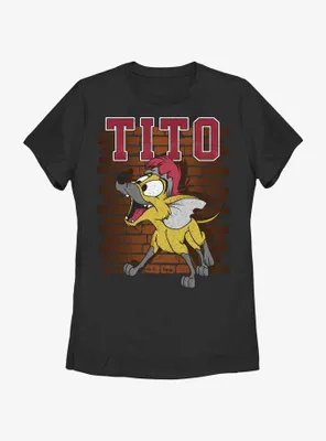 Disney Oliver & Company Tito Womens T-Shirt