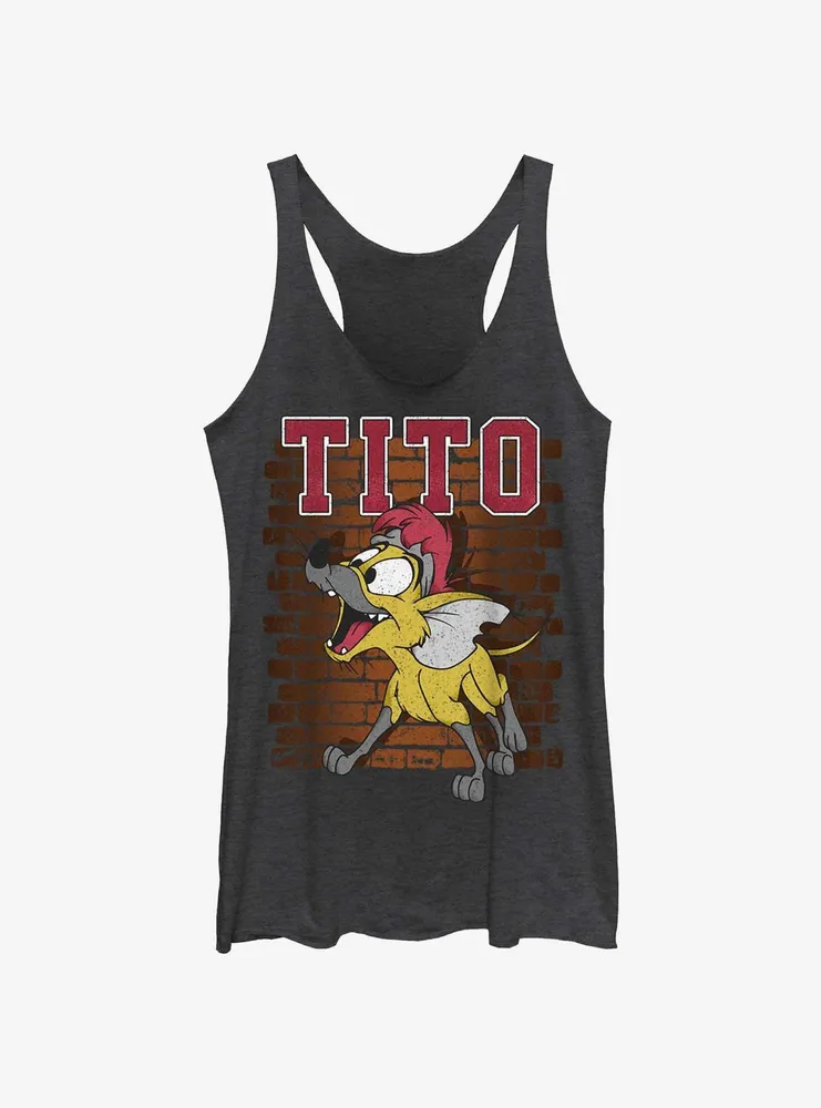 Disney Oliver & Company Tito Womens Tank Top