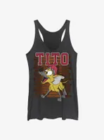 Disney Oliver & Company Tito Womens Tank Top