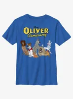 Disney Oliver & Company Who Let The Dogs Out Youth T-Shirt