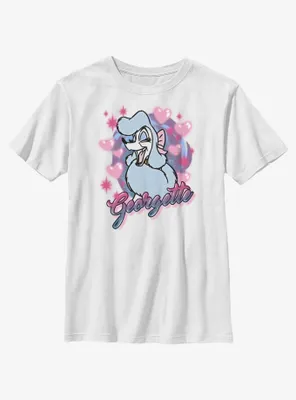 Disney Oliver & Company Airbrush Georgette Youth T-Shirt