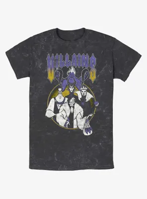 Disney Villains Metal Mineral Wash T-Shirt