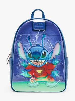 Loungefly Disney Lilo & Stitch Experiment 626 Stitch Mini Backpack - BoxLunch Exclusive