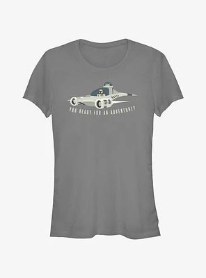 Star Wars The Mandalorian You Ready For An Adventure Girls T-Shirt