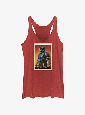 Star Wars The Mandalorian Paz Vizsla Poster Girls Tank