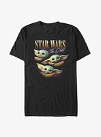 Star Wars The Mandalorian 80's Style Grogu Portrait T-Shirt