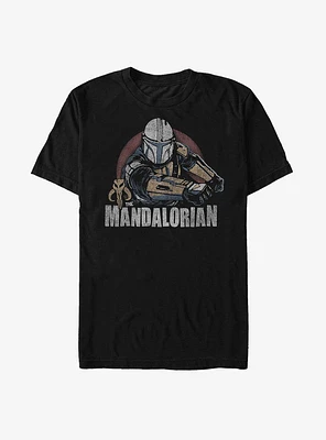 Star Wars The Mandalorian Mando Badge T-Shirt