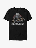 Star Wars The Mandalorian Mando Badge T-Shirt