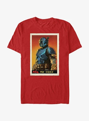 Star Wars The Mandalorian Paz Vizsla Poster T-Shirt