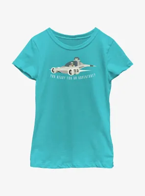 Star Wars The Mandalorian You Ready For An Adventure Youth Girls T-Shirt