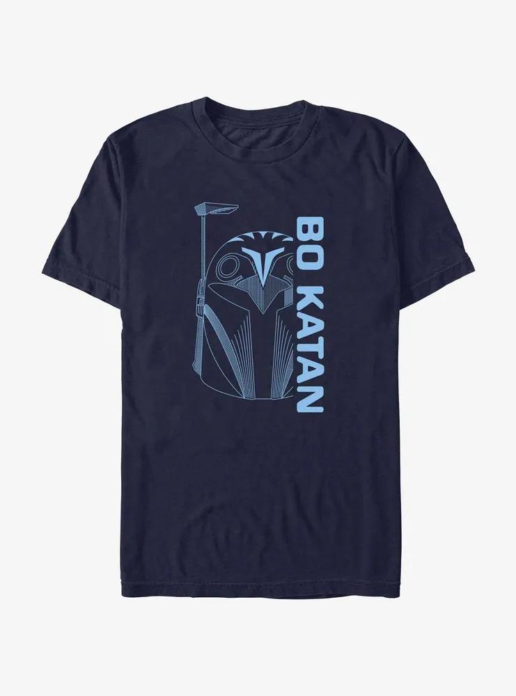 Star Wars The Mandalorian Bo Katan Helmet T-Shirt