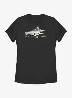Star Wars The Mandalorian You Ready For An Adventure Womens T-Shirt