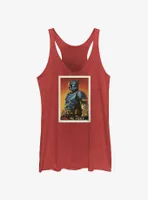 Star Wars The Mandalorian Paz Vizsla Poster Womens Tank Top