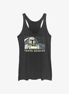 Star Wars The Mandalorian Travel Buddies Womens Tank Top