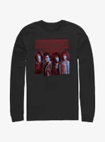 Stranger Things Robin, Steve, Eddie, Nancy Long-Sleeve T-Shirt