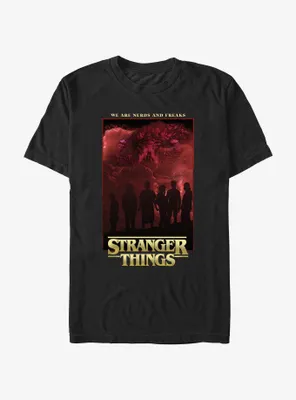 Stranger Things Nerds And Freaks T-Shirt