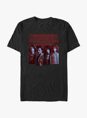 Stranger Things Robin, Steve, Eddie, Nancy T-Shirt