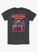 Stranger Things Upside Down Group Mineral Wash T-Shirt