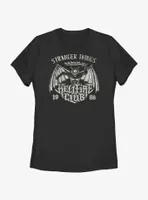 Stranger Things Hellfire Club Metal Band Womens T-Shirt
