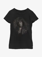 Stranger Things Halftone Eddie Munson Youth Girls T-Shirt