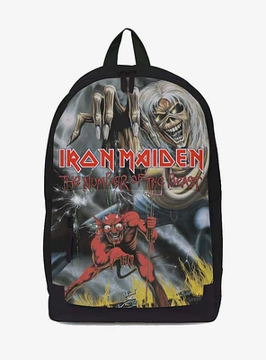 Rocksax Iron Maiden Number Of The Beast Backpack