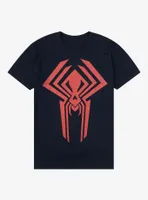 Marvel Spider-Man: Across The Spider-Verse Spider-Man 2099 Logo T-Shirt