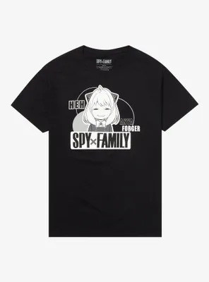 Spy X Family Anya Heh Black & White T-Shirt