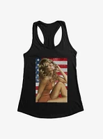 Farrah Fawcett American Flag Girls Tank