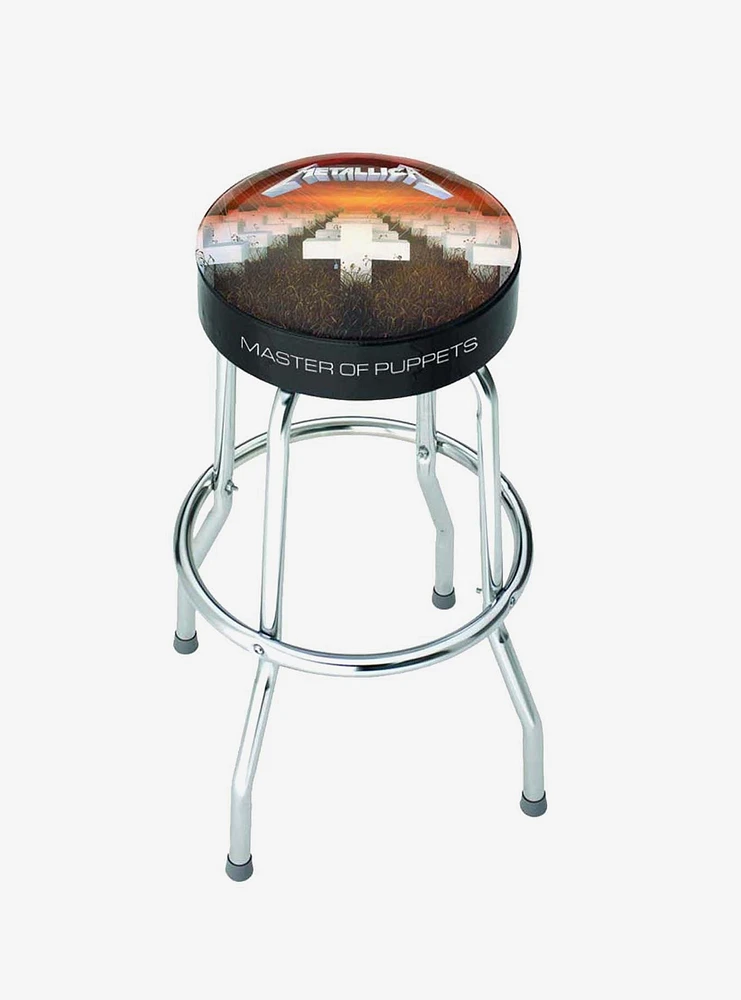 Rocksax Metallica Master of Puppets Bar Stool