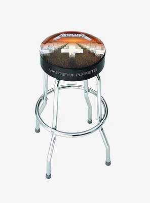 Rocksax Metallica Master of Puppets Bar Stool