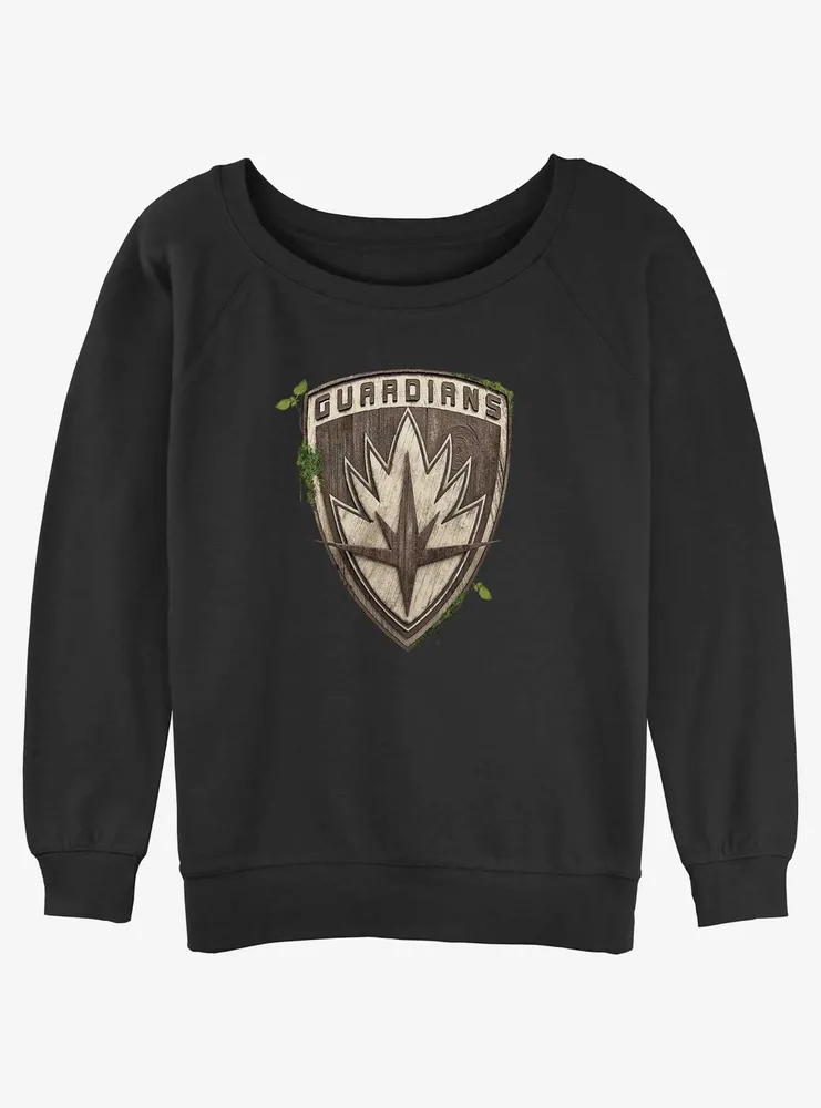 Marvel Guardians of the Galaxy Badge Womens Slouchy Sweatshirt