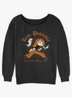 Disney Kim Possible Call Me, Beep Me Womens Slouchy Sweatshirt