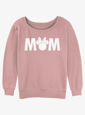 Disney Mickey Mouse Minnie Mom Womens Slouchy Sweatshirt