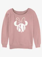 Disney Minnie Mouse Half Marathon 13.1 Ears Womens Slouchy Sweatshirt