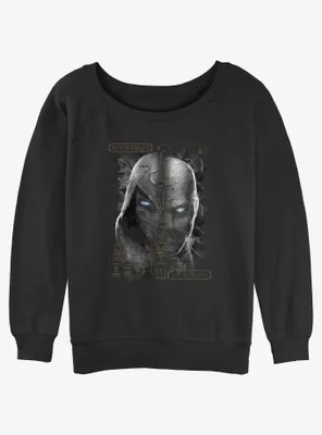 Marvel Moon Knight Split Mr. Womens Slouchy Sweatshirt