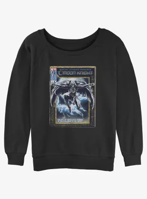 Marvel Moon Knight Vengeance Strikes Cover Womens Slouchy Sweatshirt
