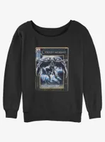 Marvel Moon Knight Vengeance Strikes Cover Womens Slouchy Sweatshirt