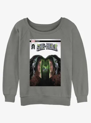 Marvel She-Hulk Inner Hulk Womens Slouchy Sweatshirt