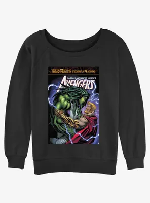 Marvel She-Hulk Thor's Arms Womens Slouchy Sweatshirt