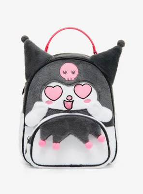 Sanrio Kuromi Heart Eyes Figural Mini Backpack - BoxLunch Exclusive