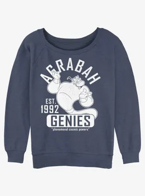 Disney Aladdin Agrabah Genies Womens Slouchy Sweatshirt