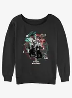 Marvel Doctor Strange the Multiverse of Madness Magic Glitch Womens Slouchy Sweatshirt